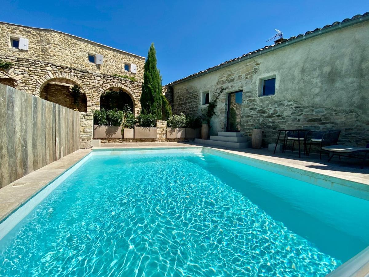 La Maison Des Vendangeurs - Table D'Hotes Le Soir Du Jeudi Au Dimanche- Jacuzzi - Balneo Spa - Acces Piscine Pour Toutes Les Chambres Sauf Studio Coquet- Piscine De Mai A Mi-Octobre Martignargues Екстер'єр фото